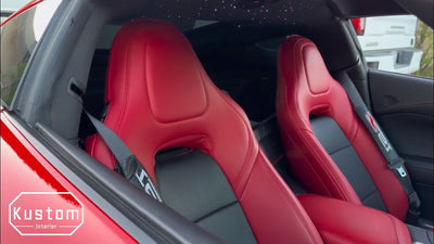 Best Interior Mod for C7 Corvettes! Kustom Interior Seat Covers @thatslowz51
