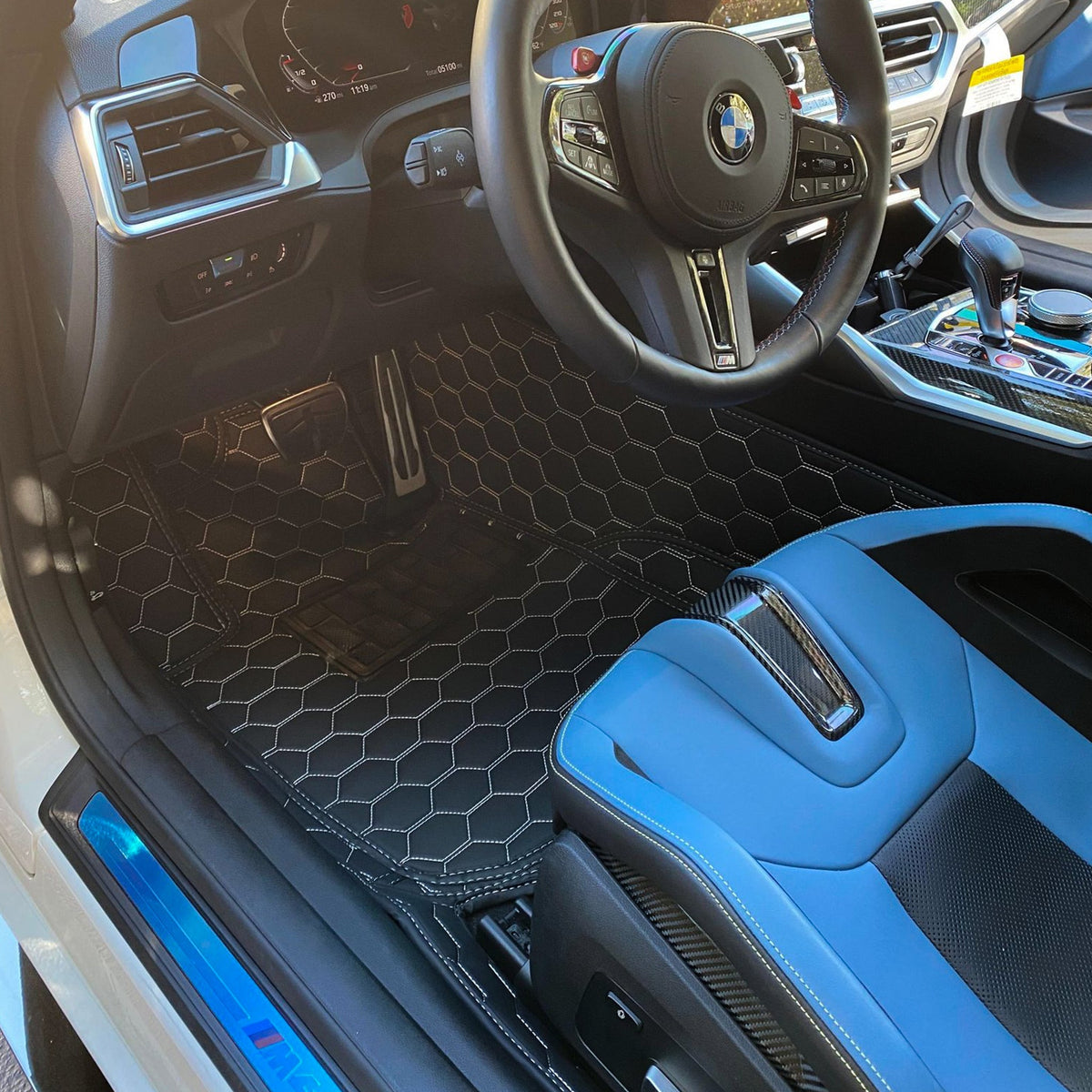 2021+ BMW G82 M4 / G80 M3 Premium Floor Mat Liners