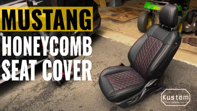 Kustom Interior | Best seat covers for your Ford Mustang! @kennygrifana