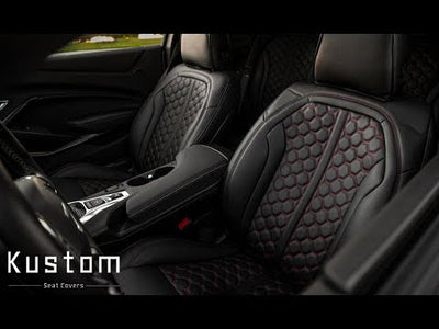 Kustom Interior | 6th Gen Camaro Custom Premium leather Seat Cover Installation