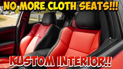 Dodge Charger Scat Pack Widebody Performance Seat Cover Upholstery Kit installed by @RUBIX3