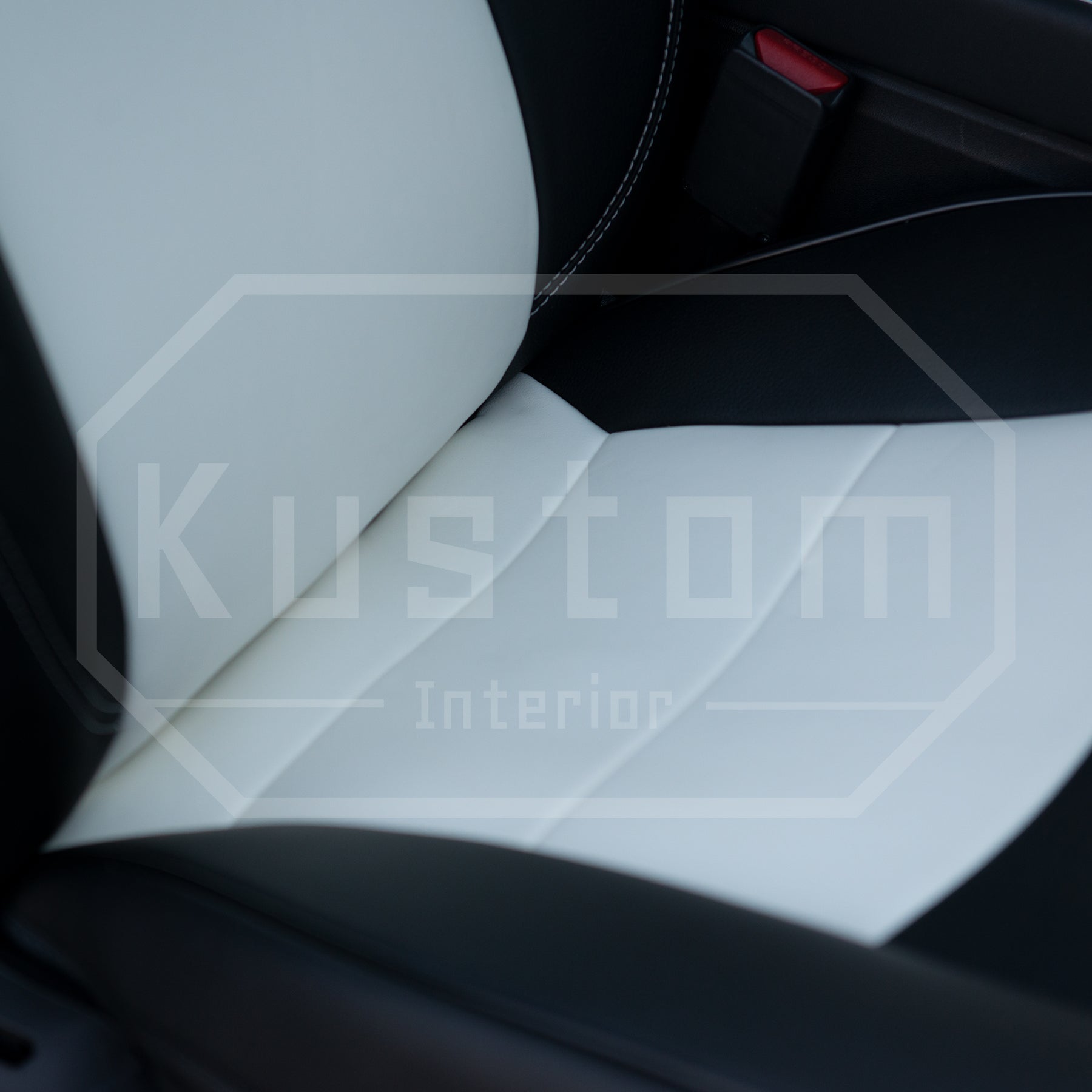 2017-21 Tesla Model 3 Custom Leather Seat Upholstery Covers